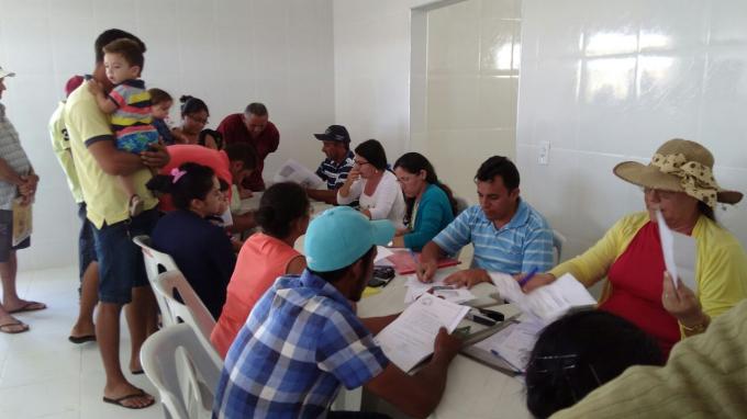 Cadastramento do Garantia Safra no Município de Arneiroz.