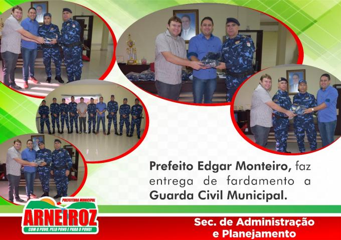 Entrega  de Fardamento.