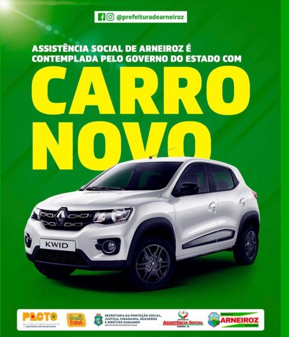 Mais um Veículo Zero km para o Município de Arneiroz 