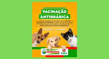 VACINAÇÃO ANTIRRÁBICA 